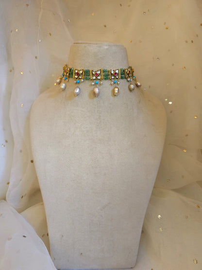 Khimsar choker necklace