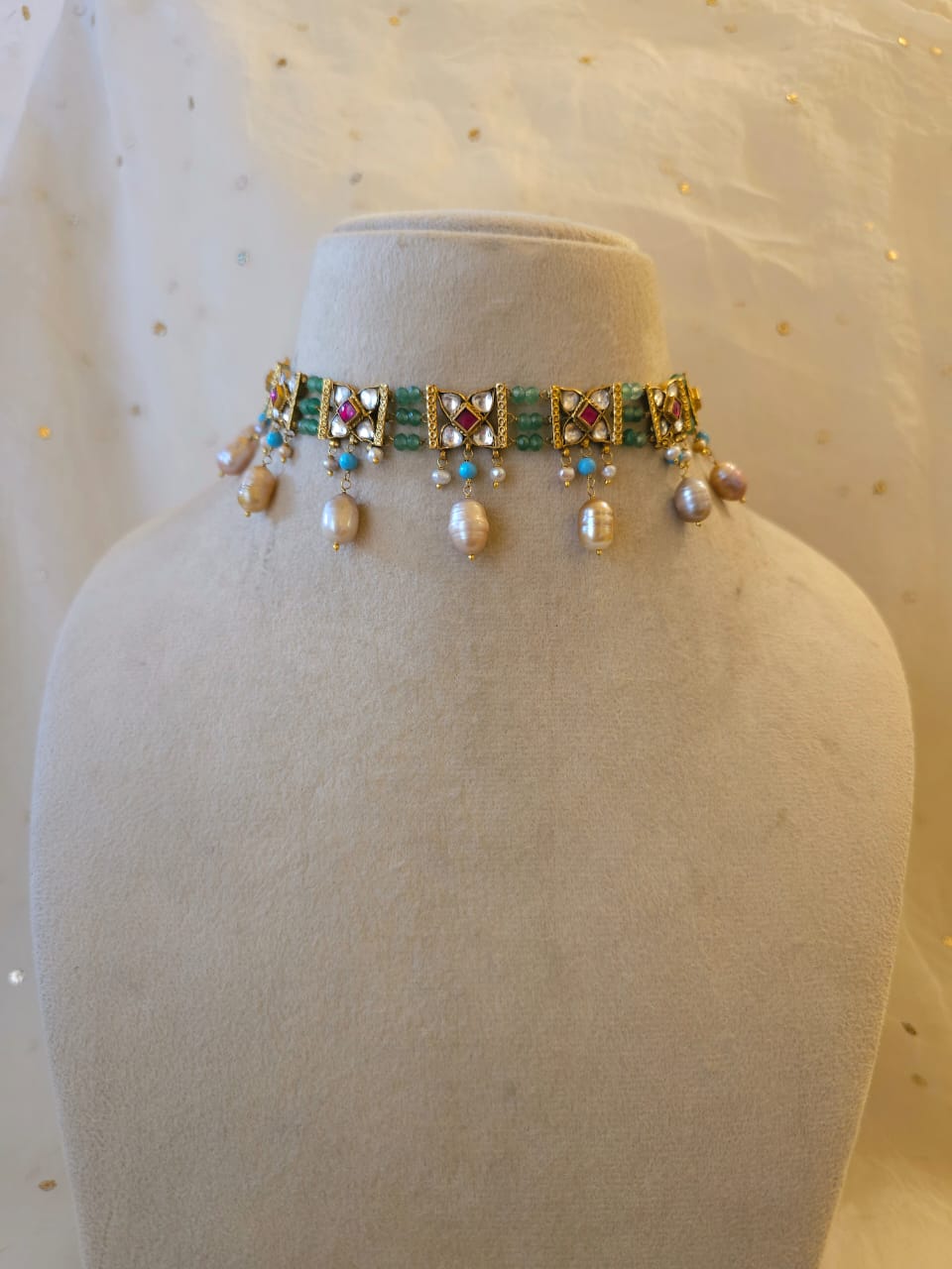 Khimsar choker necklace