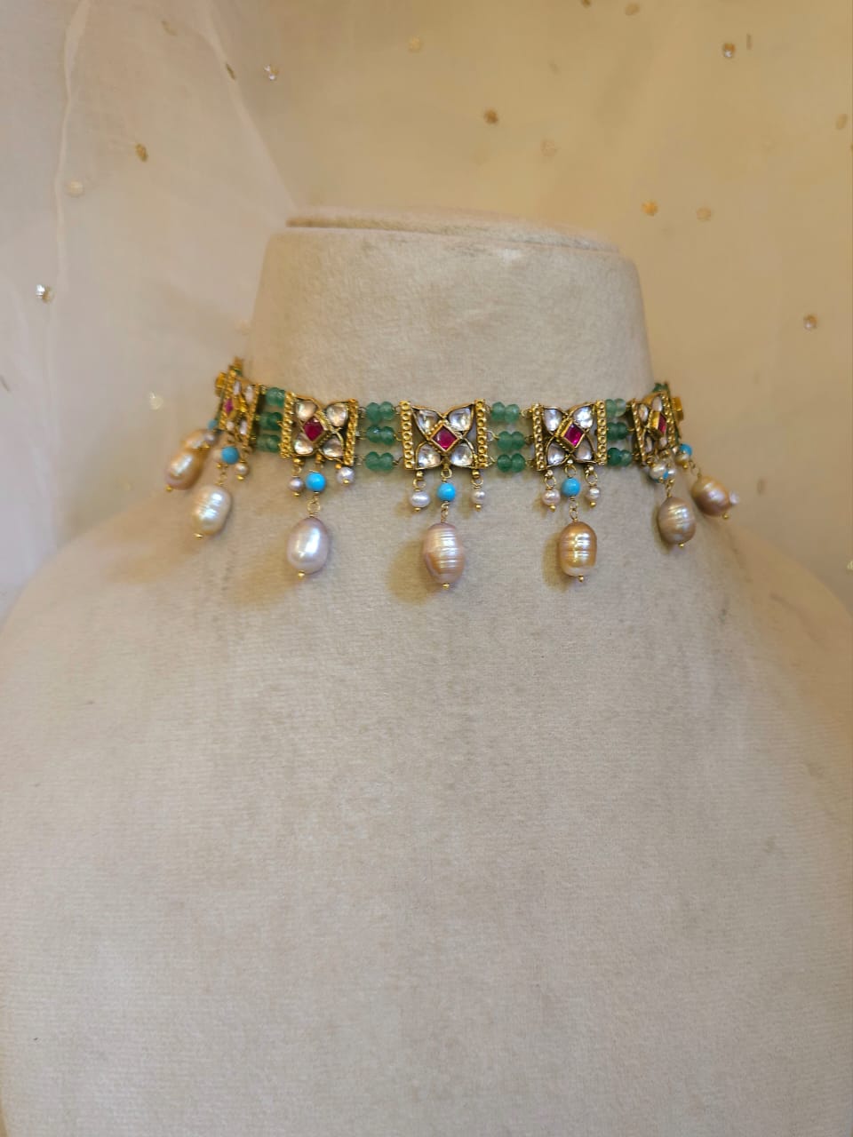 Khimsar choker necklace