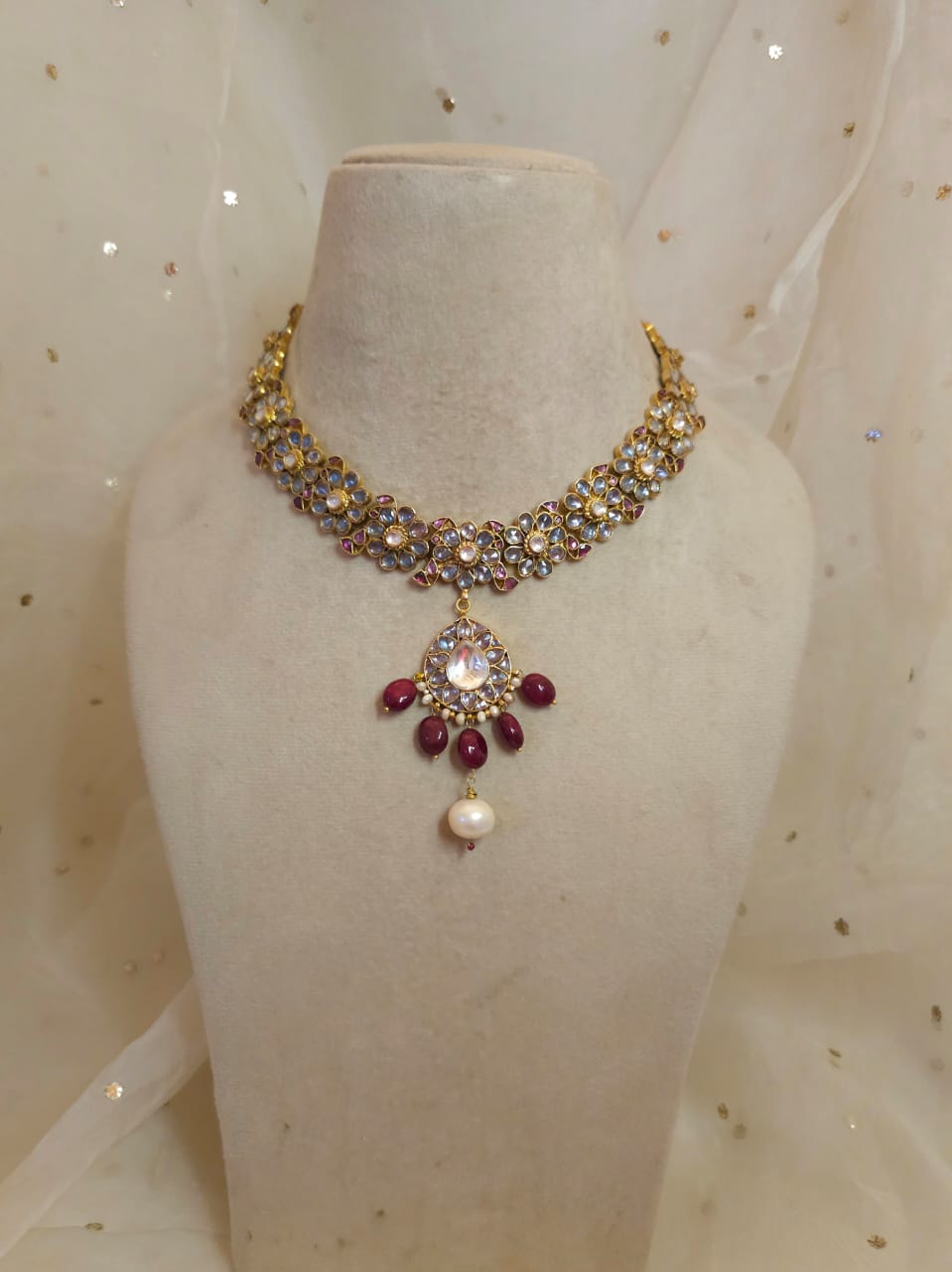 Shy di ruby necklace