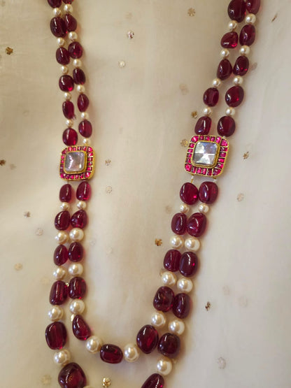 The imperial mauryan long necklace