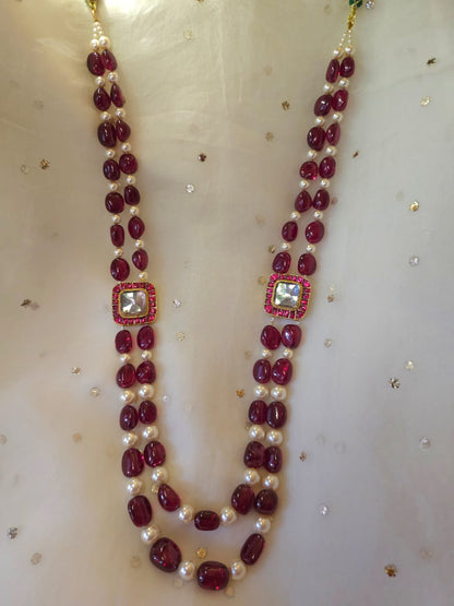 The imperial mauryan long necklace