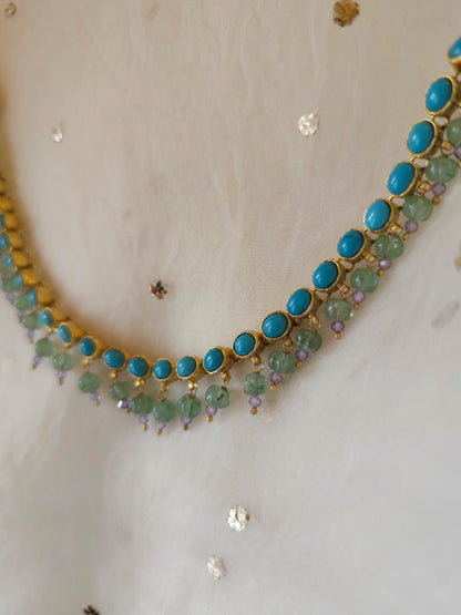 Khimsar turquoise necklace