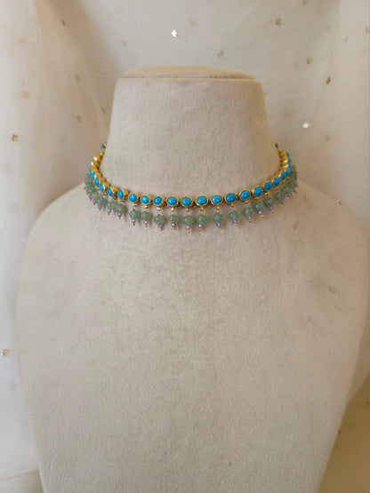 Khimsar turquoise necklace