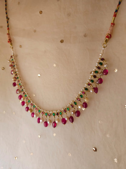 Bijapur cherry necklace