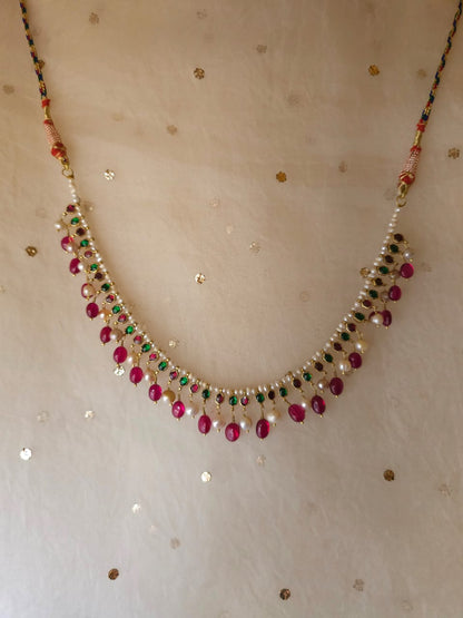 Bijapur cherry necklace