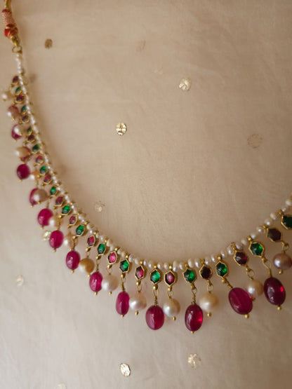 Bijapur cherry necklace