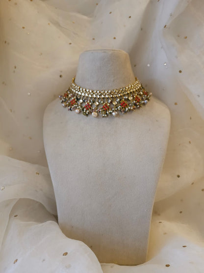 Pingala tourmaline necklace set