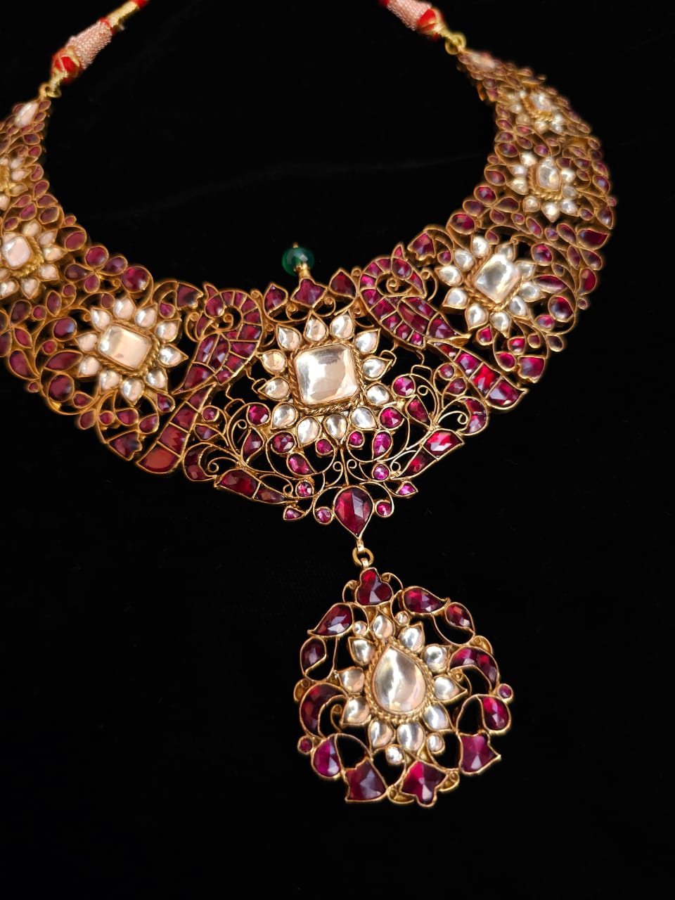 Pride of 19th century silver necklace