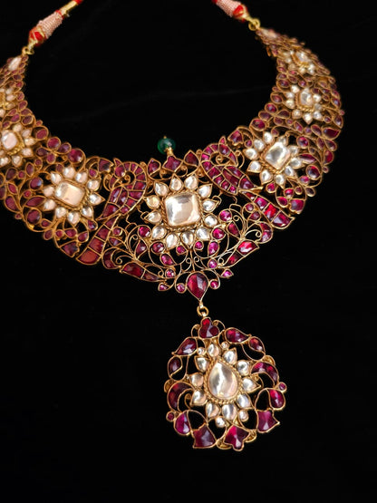 Pride of 19th century silver necklace