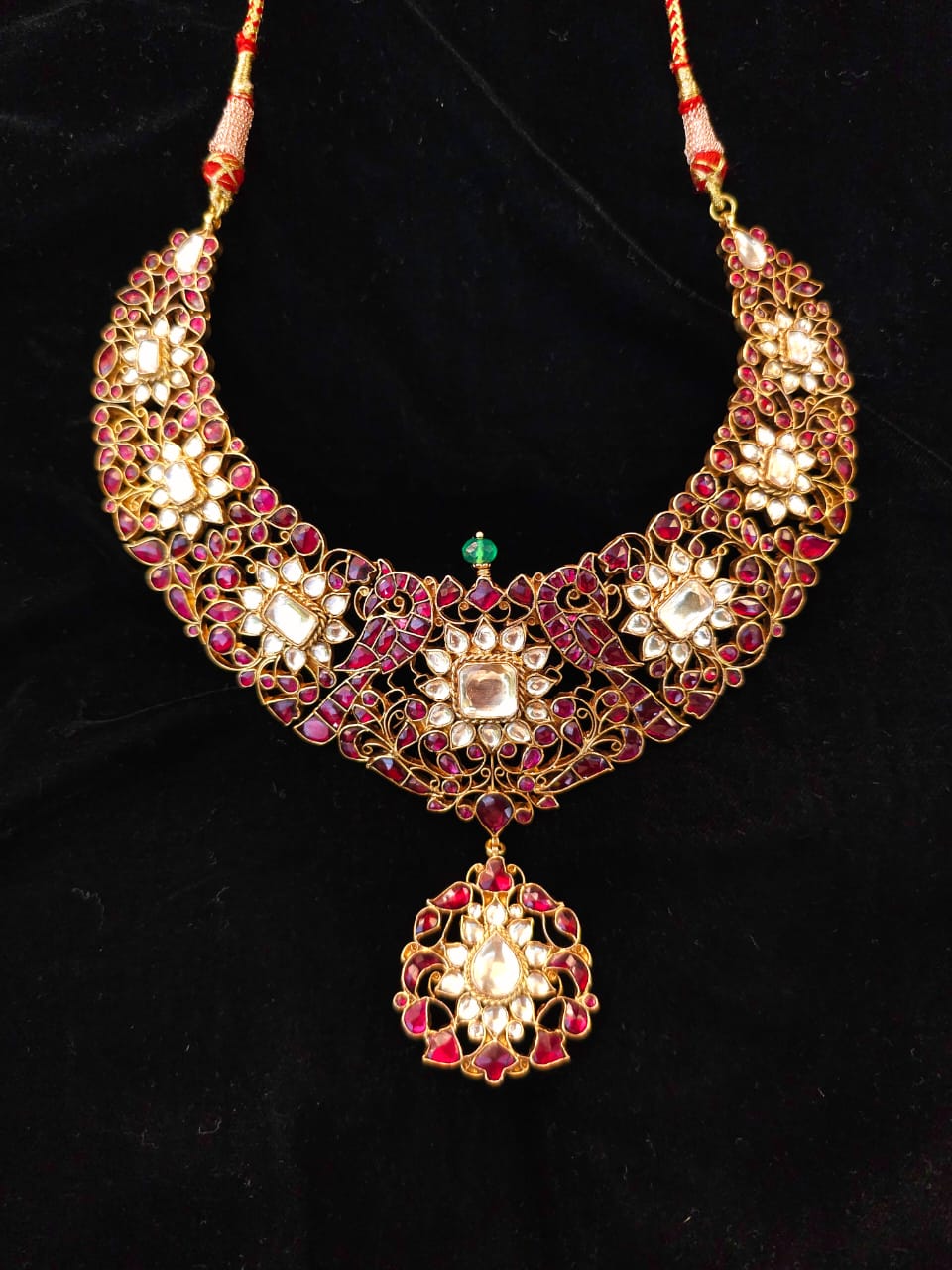 Pride of 19th century silver necklace