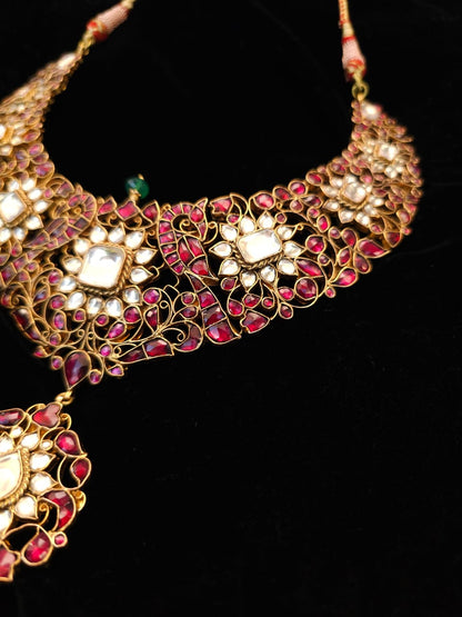 Pride of 19th century silver necklace