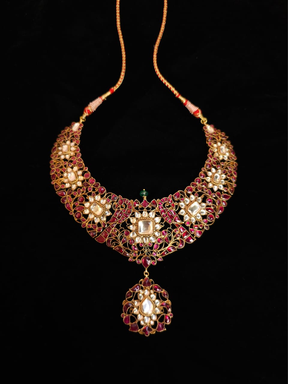 Pride of 19th century silver necklace