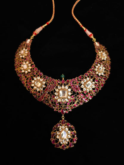 Pride of 19th century silver necklace