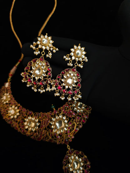 Pride of 19th century silver earrings