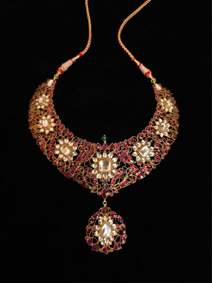 Pride of 19th century silver necklace