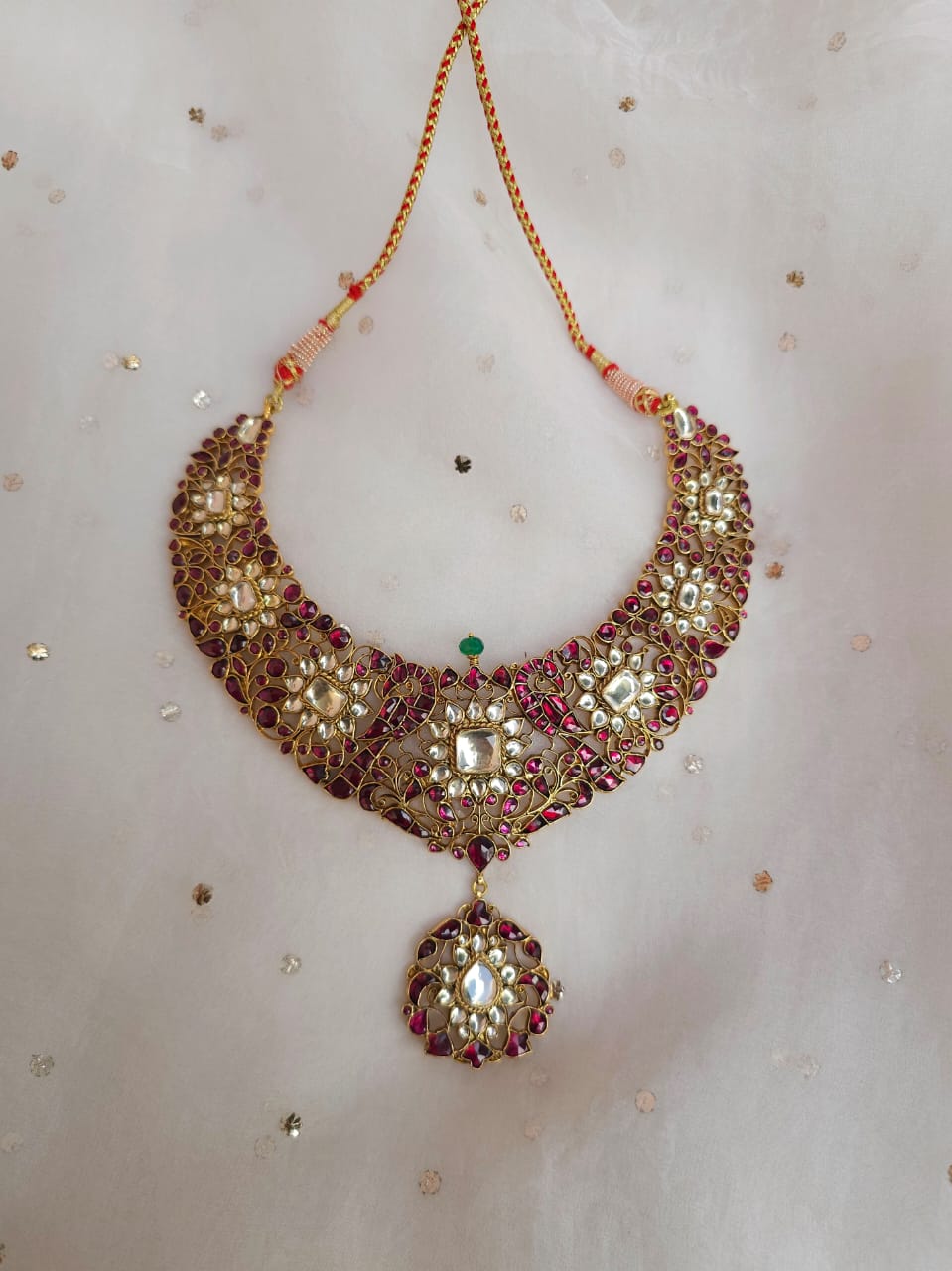 Pride of 19th century alloy necklace