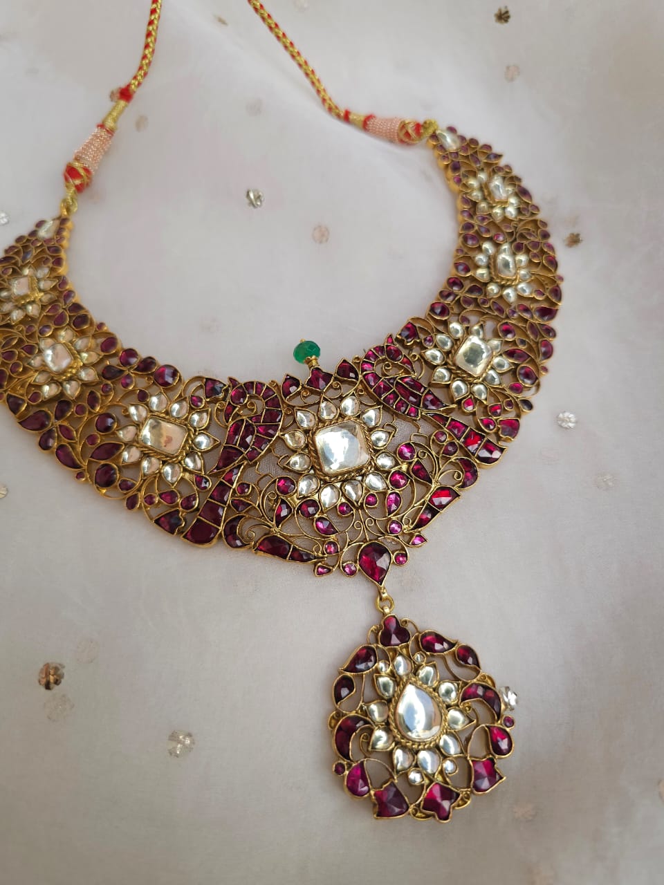 Pride of 19th century alloy necklace