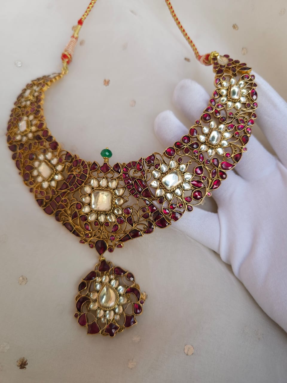 Pride of 19th century alloy necklace