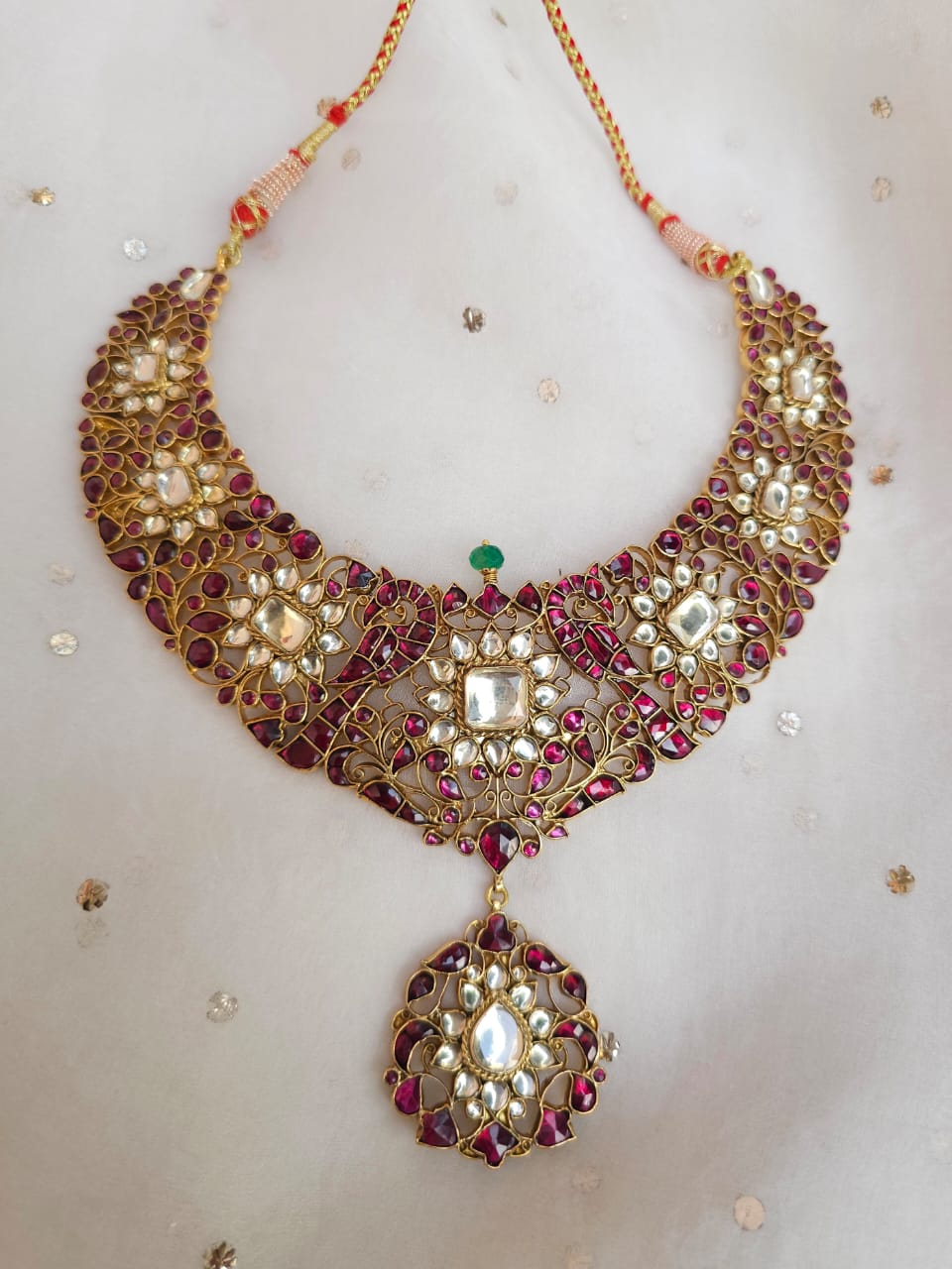 Pride of 19th century alloy necklace