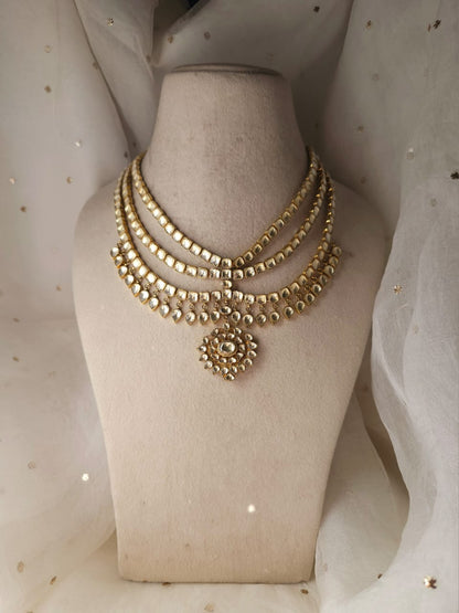 Tilottama silver necklace