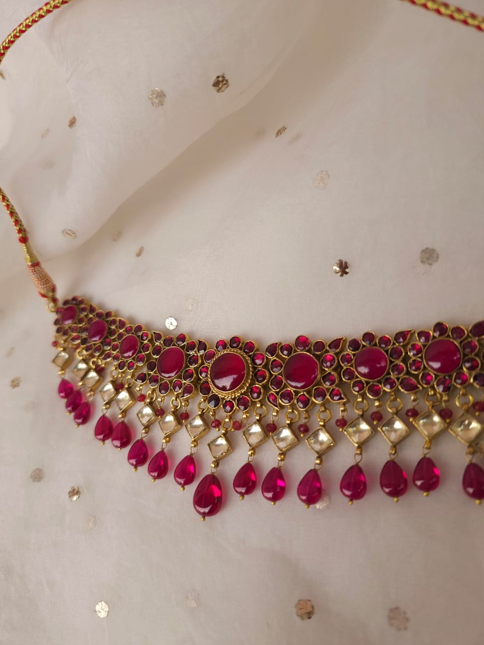 Pampa sarovar spinel necklace