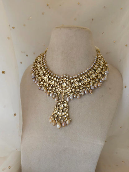 Late 19th century crown necklace