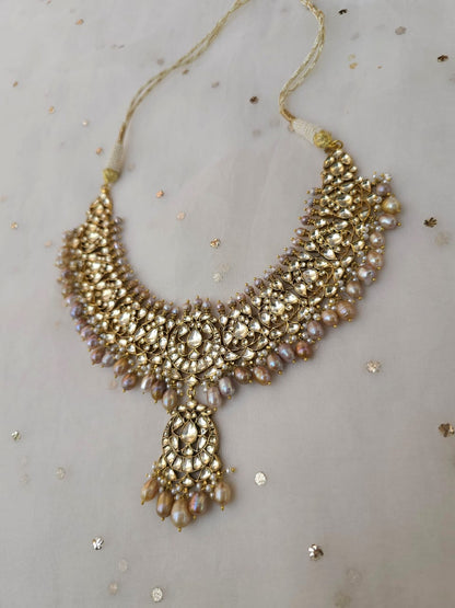 Late 19th century crown necklace