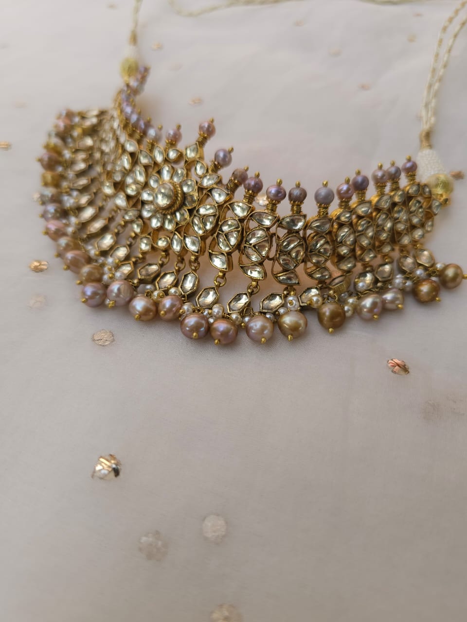 Meghdoot brilliant necklace