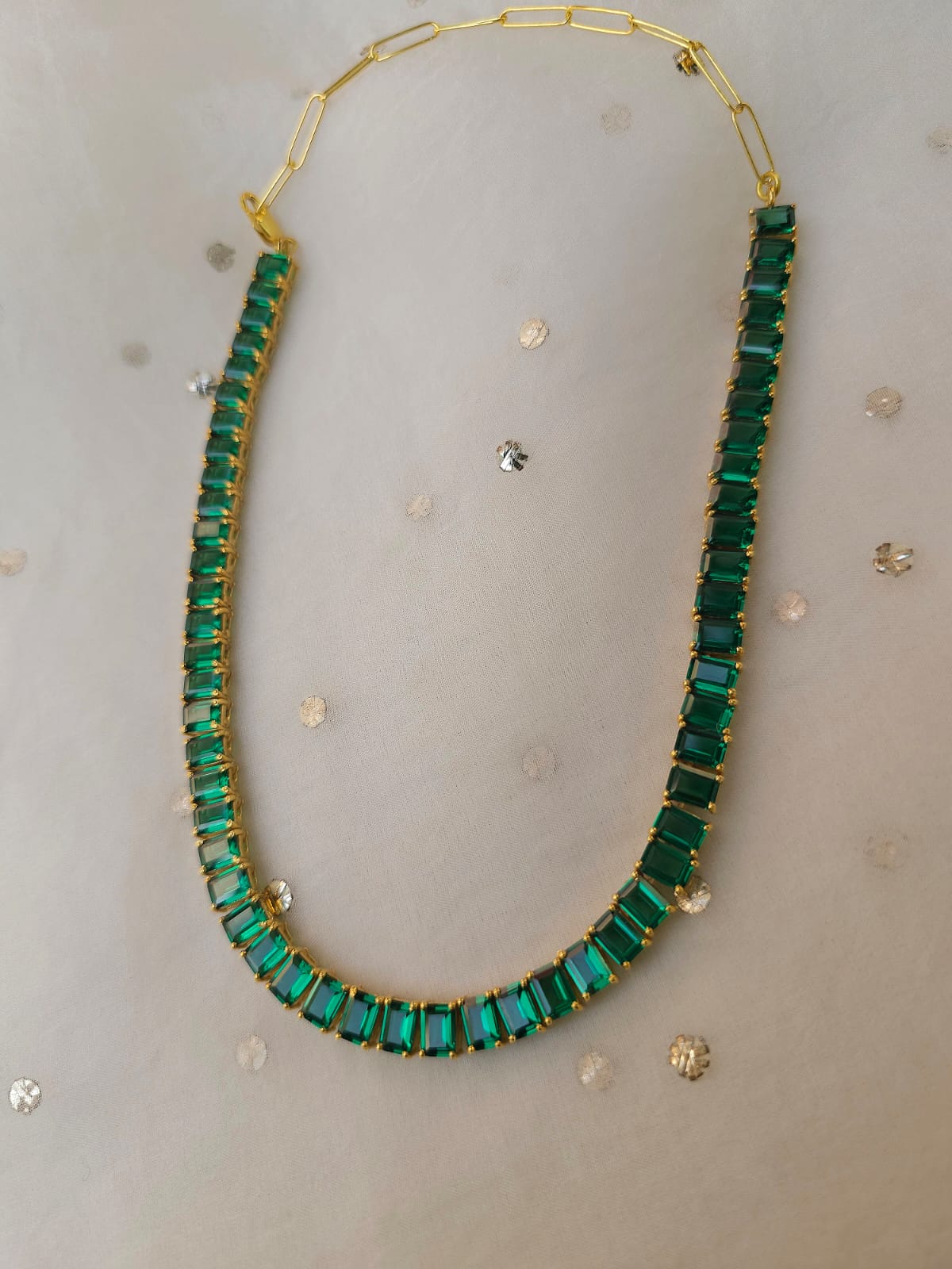 Sawai tennis necklace