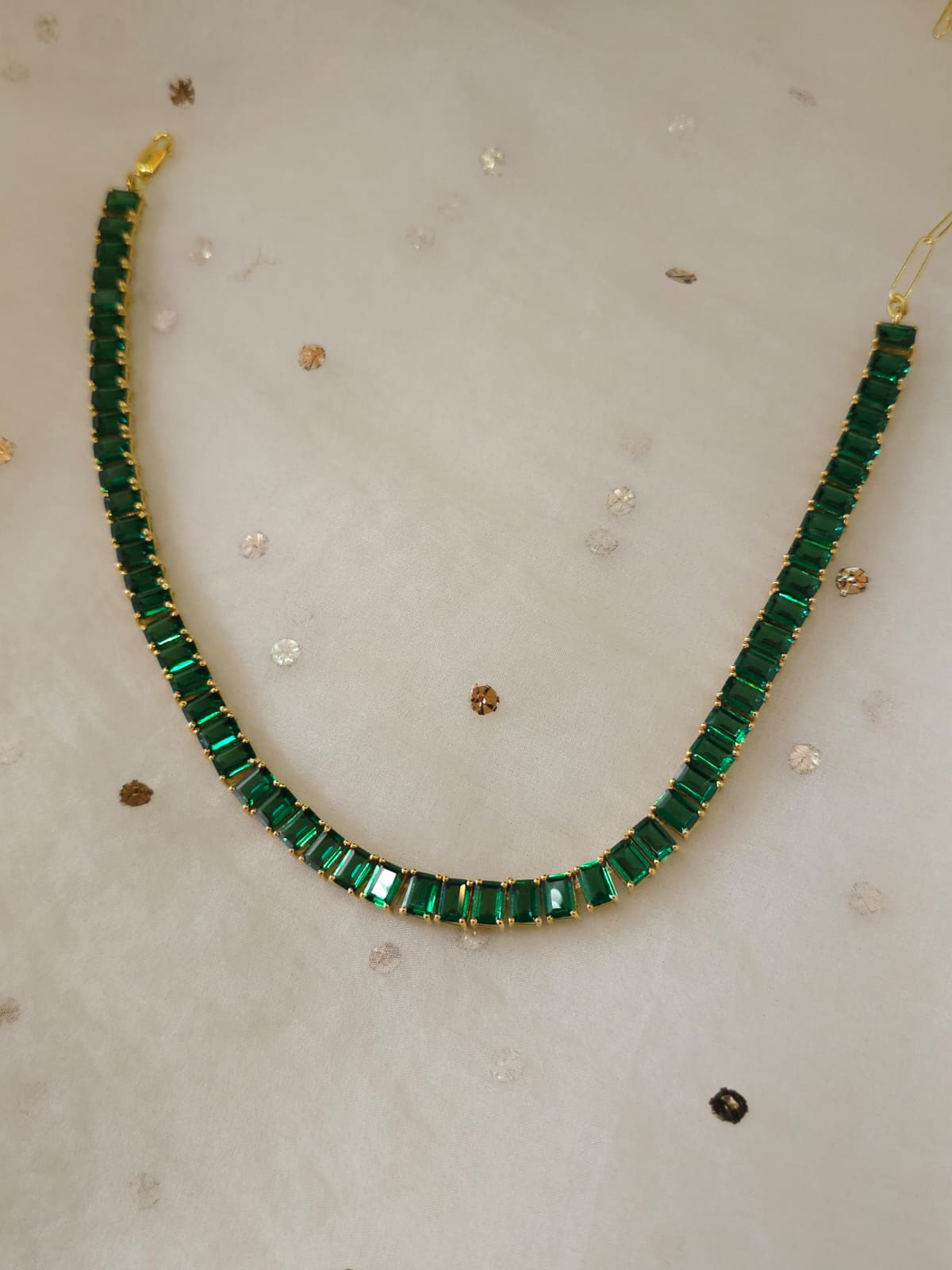 Sawai tennis necklace