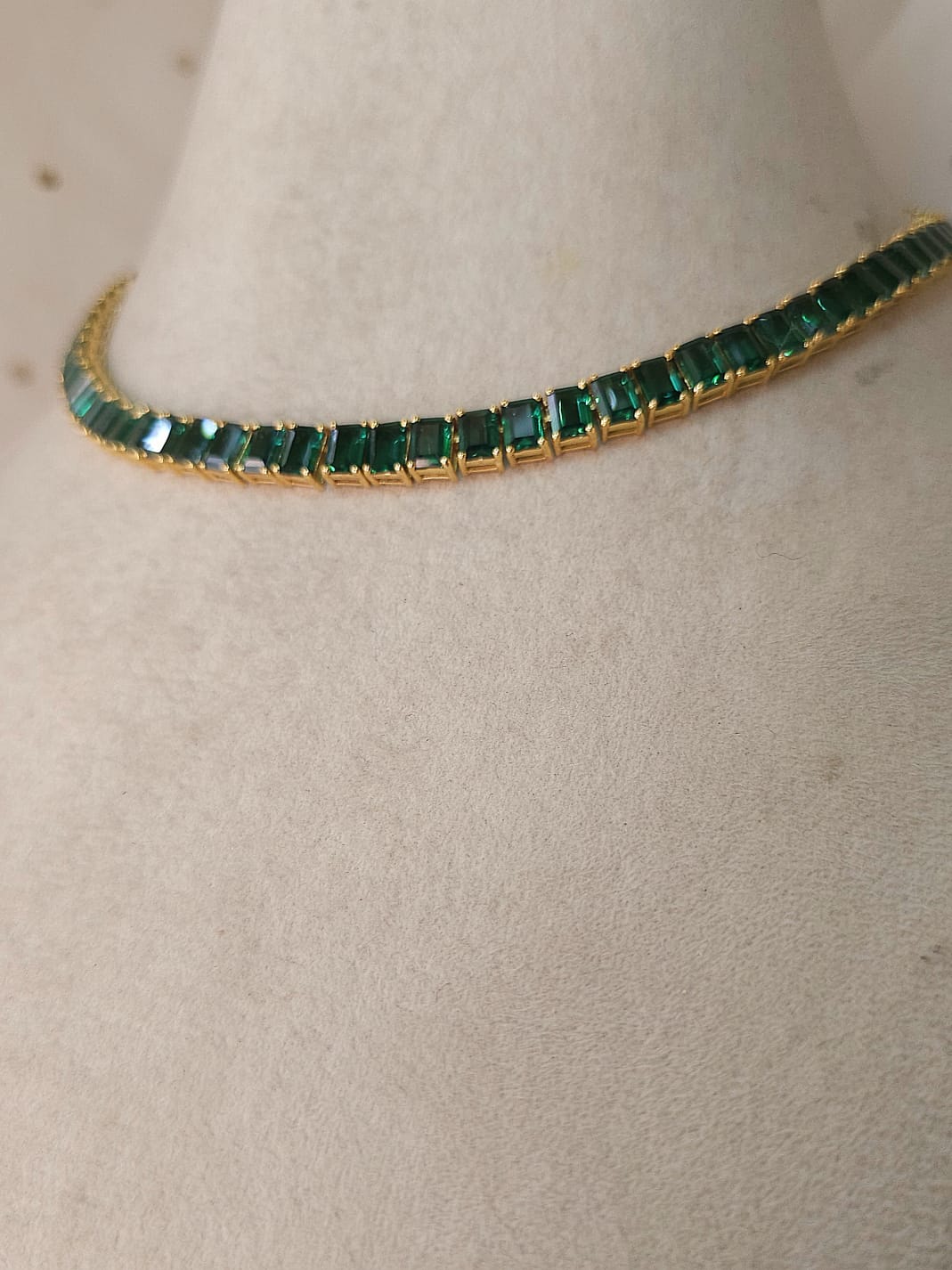 Sawai tennis necklace