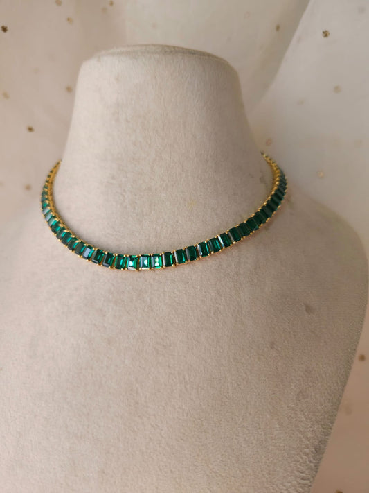 Sawai tennis necklace