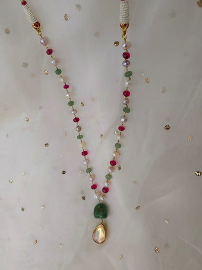 Champagne drop cosmo necklace