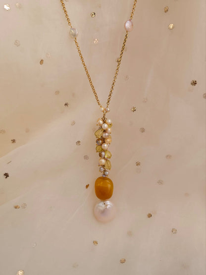 Ginkgo tokyo pearl necklace