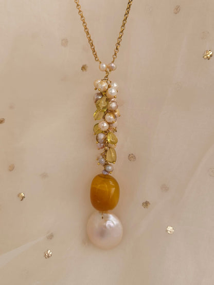 Ginkgo tokyo pearl necklace