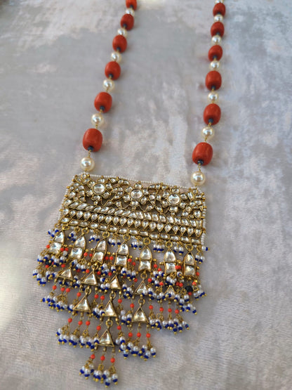 Sundareshwari meenakshi necklace set