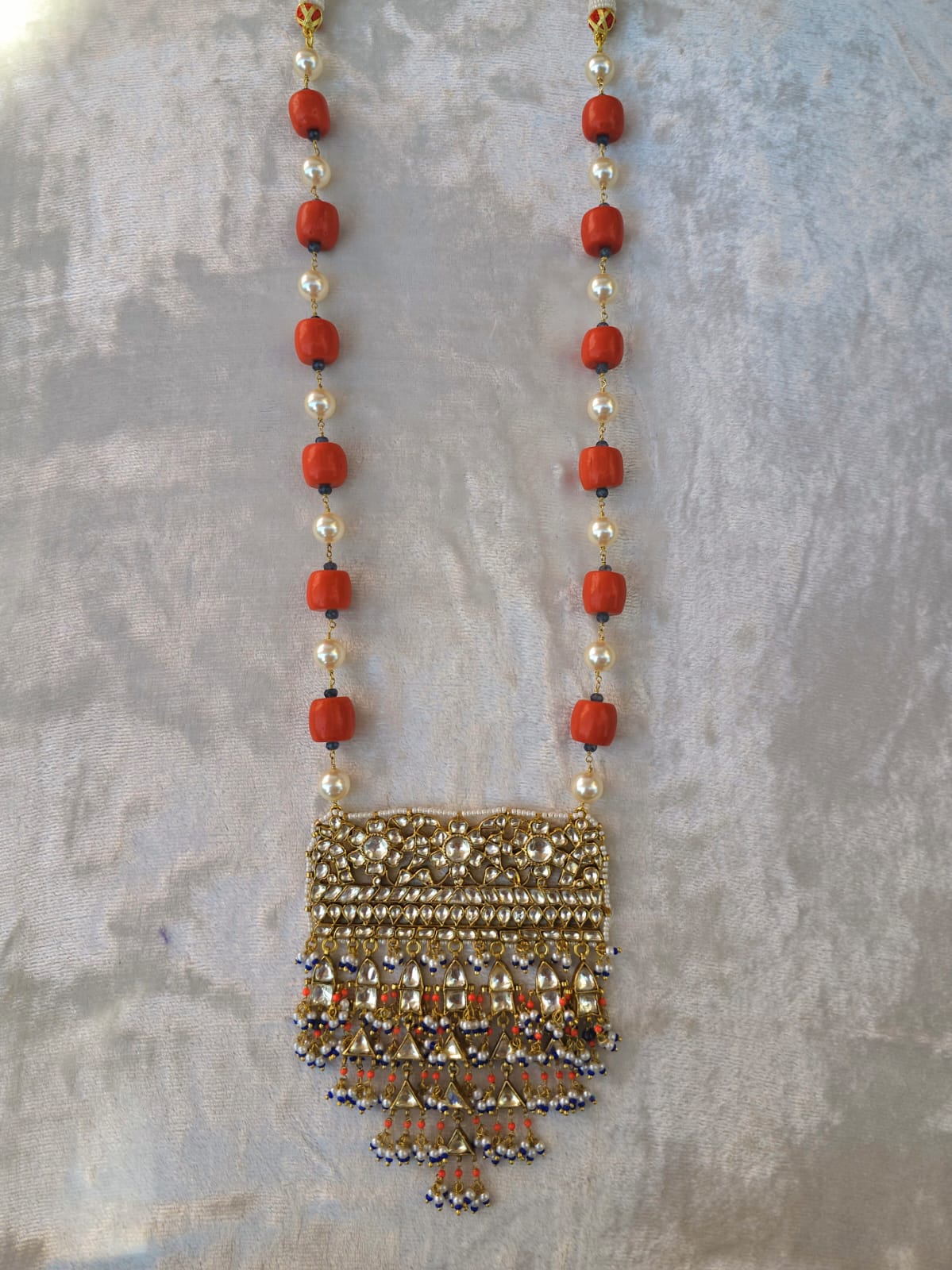 Sundareshwari meenakshi necklace set