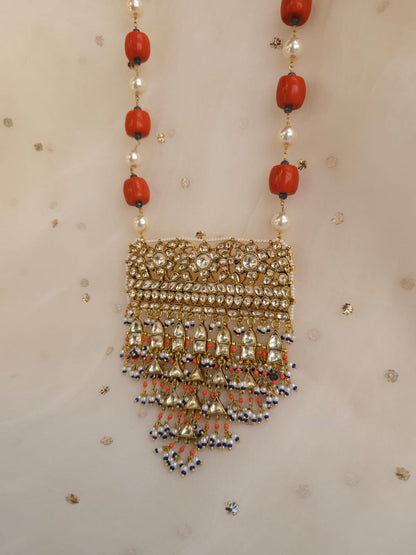 Sundareshwari meenakshi necklace set
