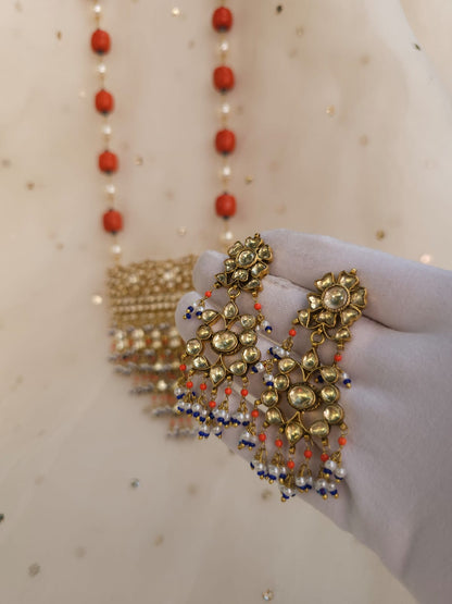 Sundareshwari meenakshi necklace set