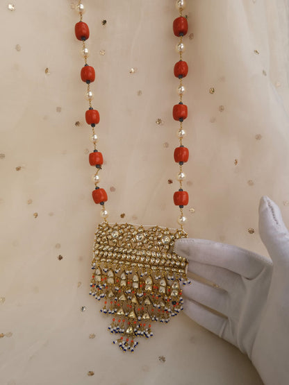 Sundareshwari meenakshi necklace set