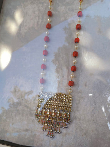 Sundareshwari meenakshi necklace set