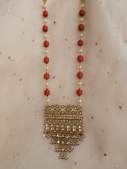 Sundareshwari meenakshi necklace set
