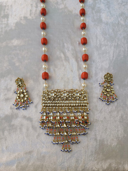 Sundareshwari meenakshi necklace set