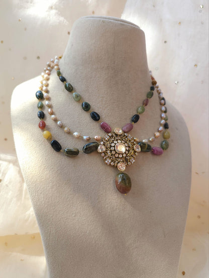 Nathdwara tourmaline necklace