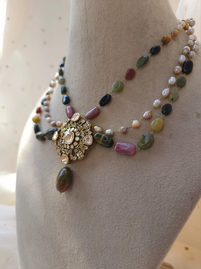 Nathdwara tourmaline necklace