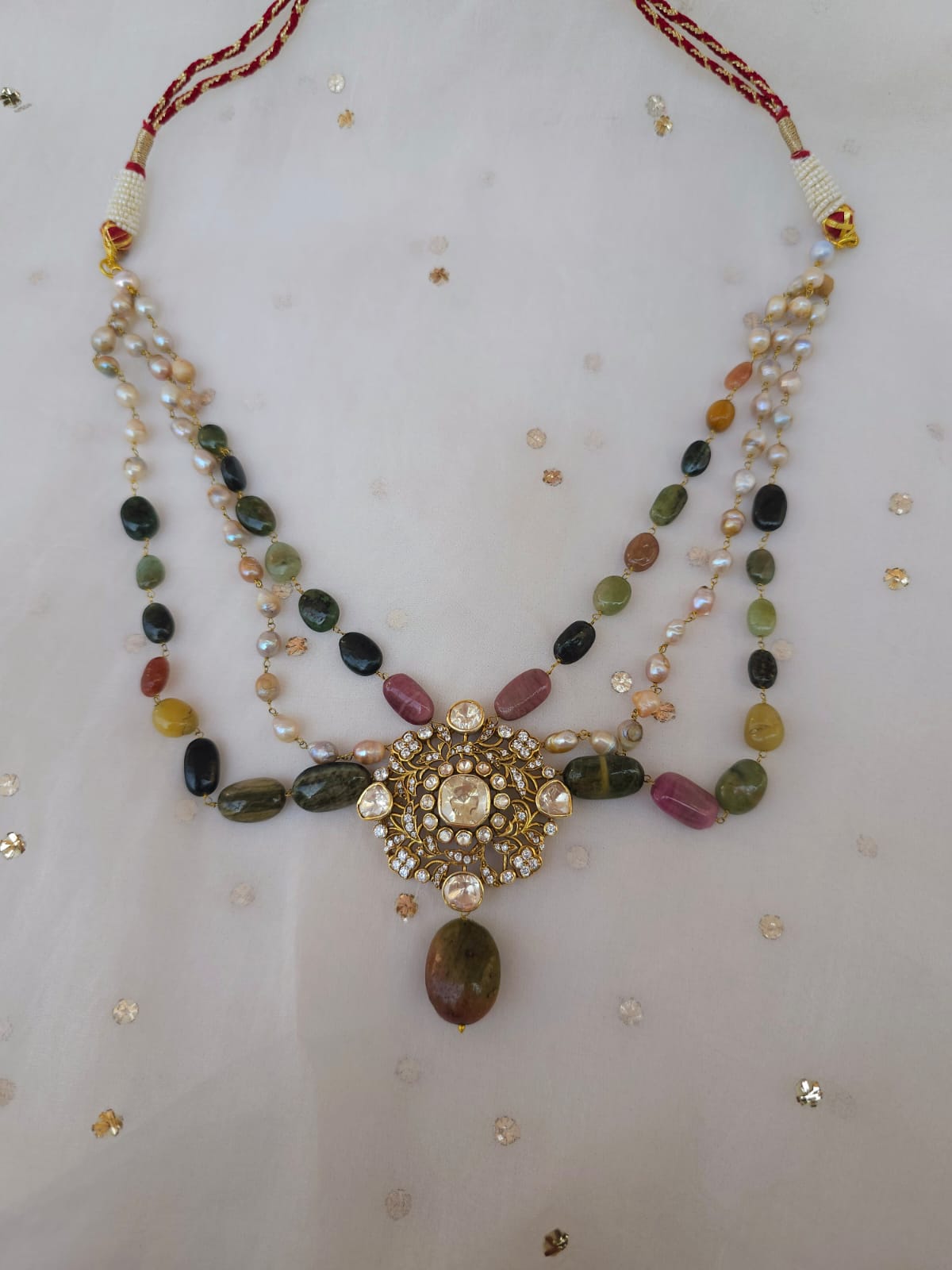 Nathdwara tourmaline necklace