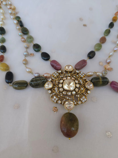 Nathdwara tourmaline necklace
