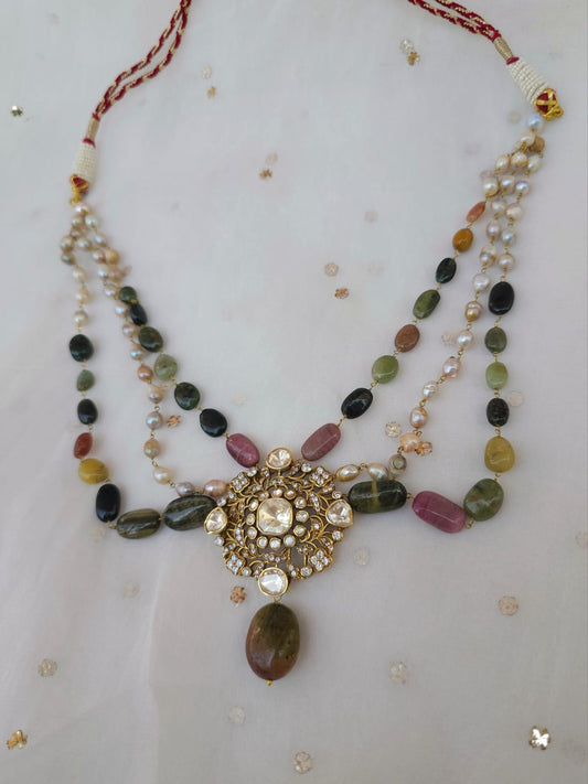 Nathdwara tourmaline necklace