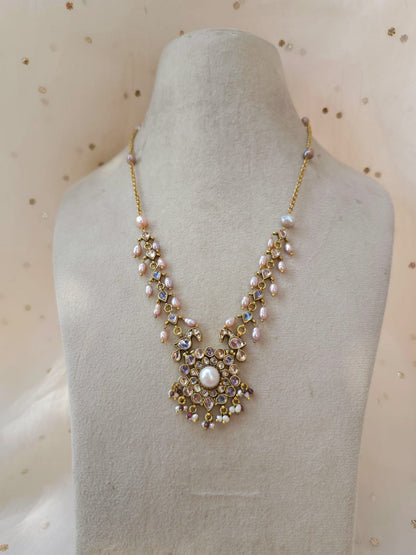 Sandhya jhanki pearl necklace
